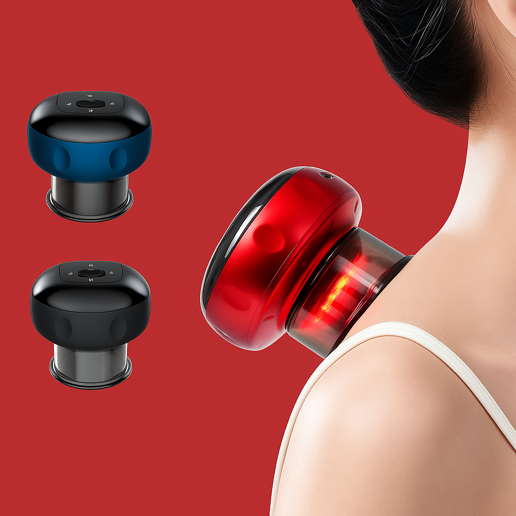 NeuroCup™ - The Handheld Device The Tightness And Knots In Your Back Are Scared Of